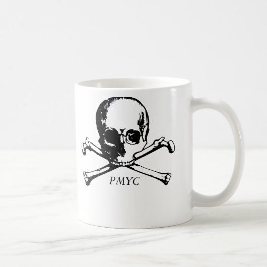 mok skullbones koffie (Rechts)