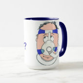 Mok Slaap-CPAP-gebruiker (Voorkant rechts)