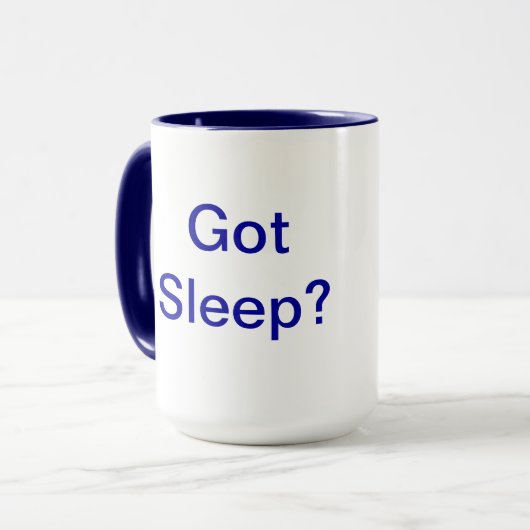 Mok Slaap-CPAP-gebruiker (Voorkant links)