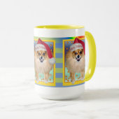 Mok | Slechte kerstkerst van de Kerstman in Pommer (Voorkant rechts)