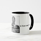 mok sneeuwpop mok (Voorkant rechts)