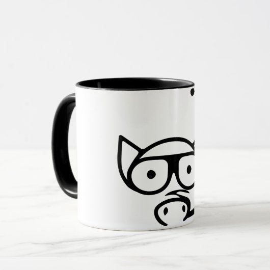 Mok Snorkel Pig (Voorkant links)