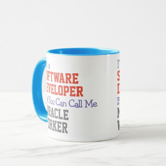 Mok Software Developer Mirakelwerker (Voorkant links)