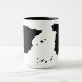 Mok Spanje-kaart (Midden)