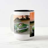 Mok spiermachine Koffievrije (Voorkant links)