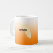 Mok - Statenkaart Florida met stad (Voorkant links)