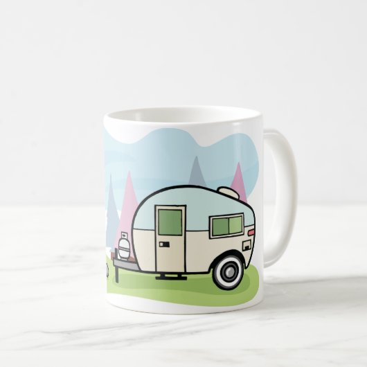 Mok stijl Camper (Voorkant rechts)