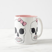 Mok suikerschedel (Voorkant rechts)