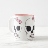 Mok suikerschedel (Voorkant links)