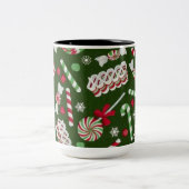 Mok Sweet Kerstmis Snoep Pattern (Center)