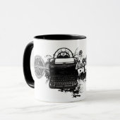 Mok tandschrijvers (Voorkant links)