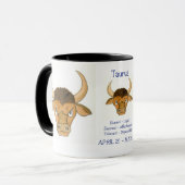mok "Taurus" koffie (Voorkant links)