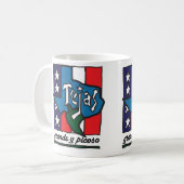 mok "Tejas" Grafische koffie (Voorkant links)