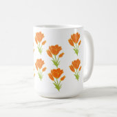 mok theepot bloemen (Voorkant rechts)