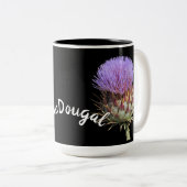 Mok - Thistles met naam (Voorkant rechts)