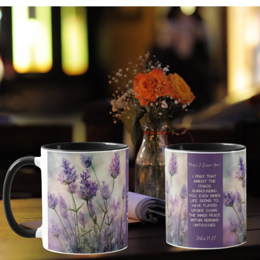 Mok Tranquil Lavendel Velden  Mok