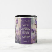 Mok Tranquil Lavendel Velden  Mok (Midden)
