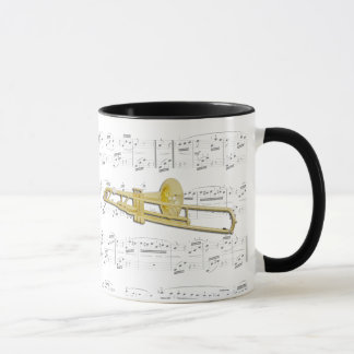 Mok - Trombone (afgekleed) met velmuziek