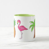Mok tropische anananas Flamingo Palm Tree (Midden)