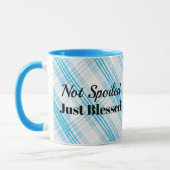 Mok-Twee Blauw van de Tone-Sky pset-not Spoiled Ju Mok (Links)