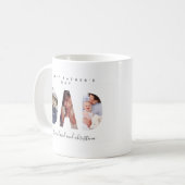 Mok vaders dag Gift for Dad Photo Mok (Voorkant links)