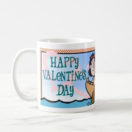 Mok Valentijnsdag vriendschap (Links)