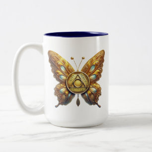 MOK van AA Prayer en Butterfly Coin