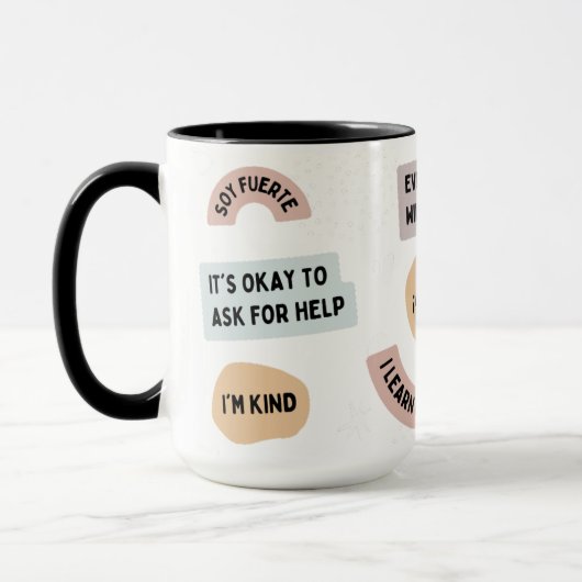 Mok van aanmoediging SIP Vertrouwen en Positivitei (Links)