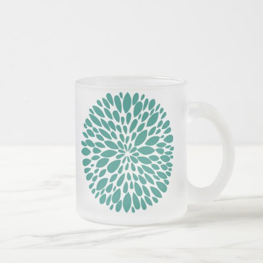 Mok van Abstract chrysanthemum, vers (Rechts)