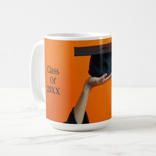 Mok van afstudeerdop (Voorkant links)