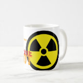 Mok van afvallen van kernafval (Voorkant rechts)