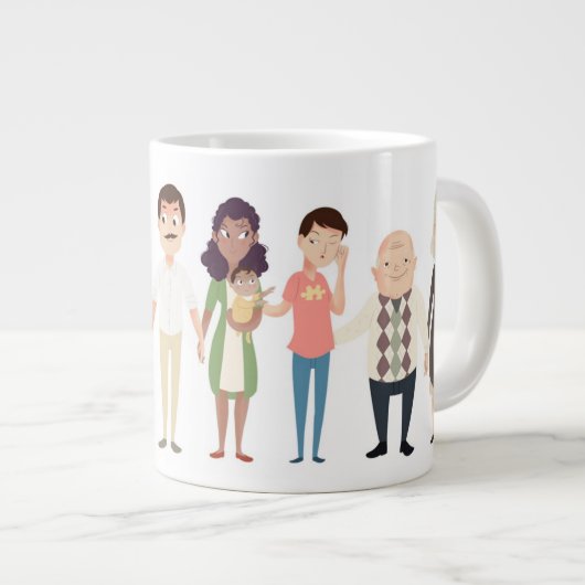 Mok van alle generaties (Voorkant rechts)