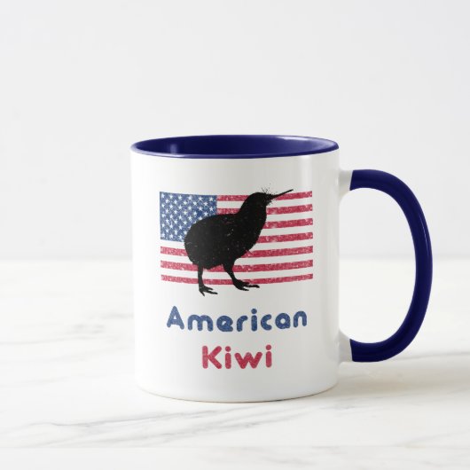 Mok van American Kiwi Coffee (Rechts)