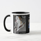 Mok van Amerikaanse Bulldog Puppy Coffee  (Links)