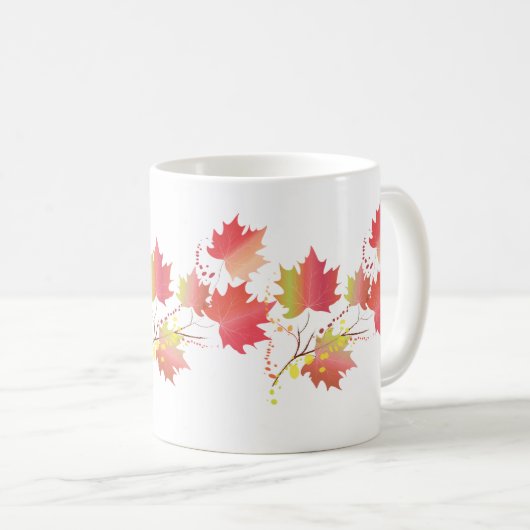 Mok van aple Leaf (Voorkant rechts)