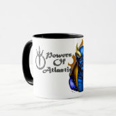 Mok van Atlantis Blue Devil (Voorkant links)