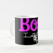 Mok van Baas Lady Gift (Voorkant links)