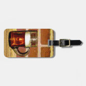 Mok van bier bagagelabel (Voorkant horizontaal)