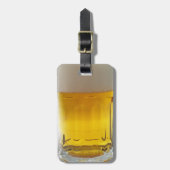 Mok van bier bagagelabel (Voorkant verticaal)