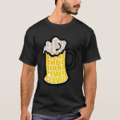 Mok van bier Drink schuimCerveza International Bee T-shirt (Voorkant)