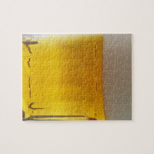 Mok van bier legpuzzel (Horizontaal)