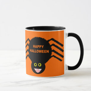 Mok van Black Spider Halloween