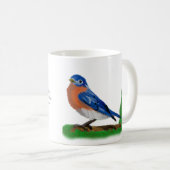 Mok van blauwvogel (Voorkant rechts)