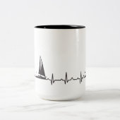 Mok van bootpulse-koffie (Center)