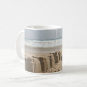 Mok van Boston Terrier Sandcastles (Voorkant links)