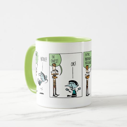 Mok van Buddy en Romeo Money (Voorkant links)