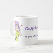 Mok van cafeïne Kat (Voorkant links)