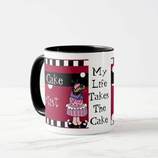Mok van Cake Artist (Voorkant links)