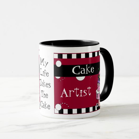 Mok van Cake Artist (Voorkant rechts)