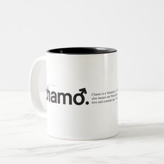 Mok van Chamo Two-Tone Coffee (Voorkant links)